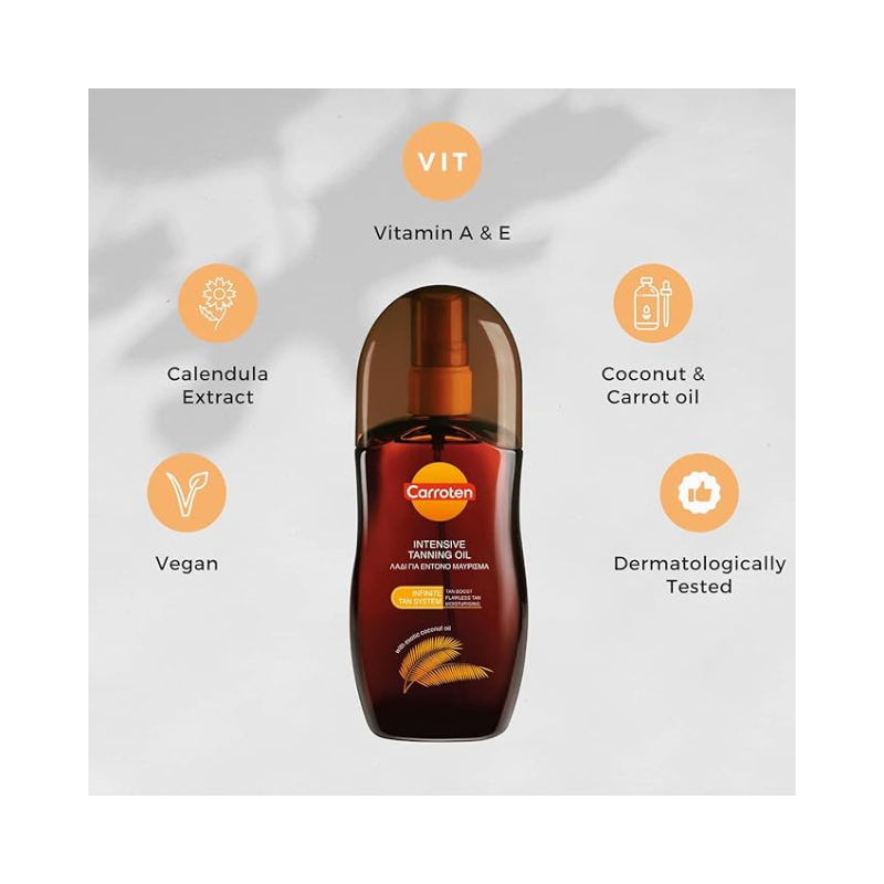 Carroten - Natural Tanning Oil for Medium Deep