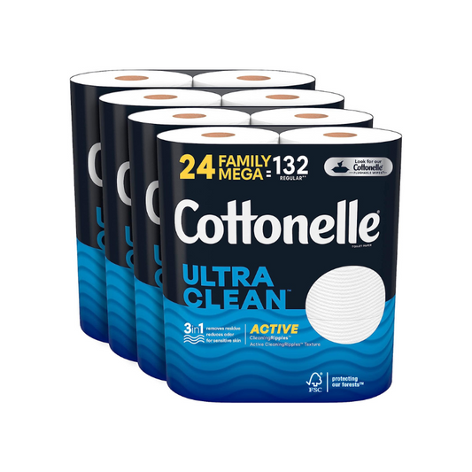 Cottonelle - Ultra Clean Toilet Paper (6ct Pack of 4)