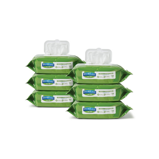 FitRight - Aloe Personal Cleansing Wet Wipes