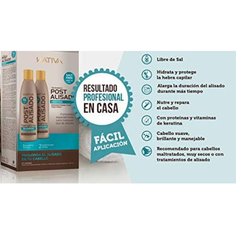 Kativa - Tech Post Relaxer Kit