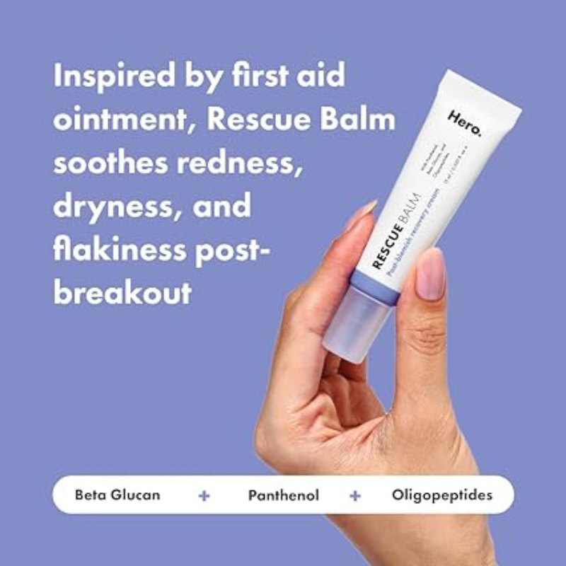 Hero Cosmetics - Rescue Balm Post-Blemish Recovery Cream