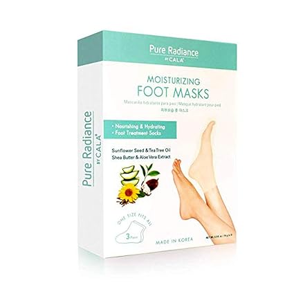 CALA - Moisturizing Foot Masks (3 Pairs)