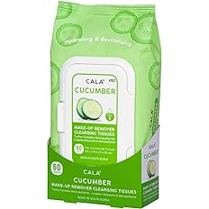 Cala - Cucumber Make-up Remover Tissues (60 count)