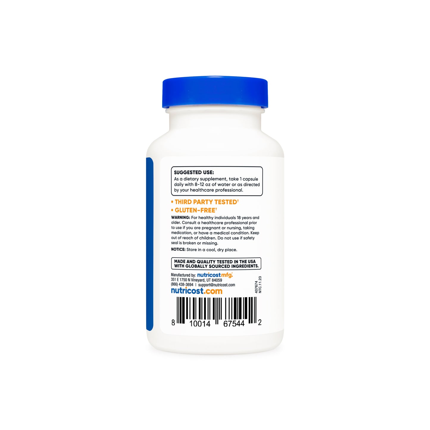 Nutricost - Vitamin B2 (Riboflavin)