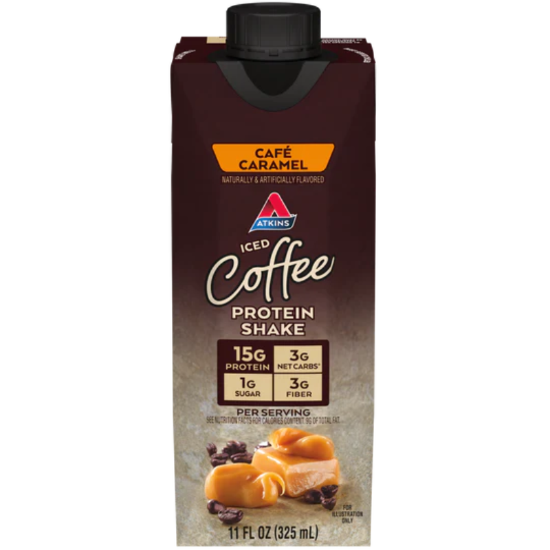 Atkins Café Caramel Shakes - 4 Packs