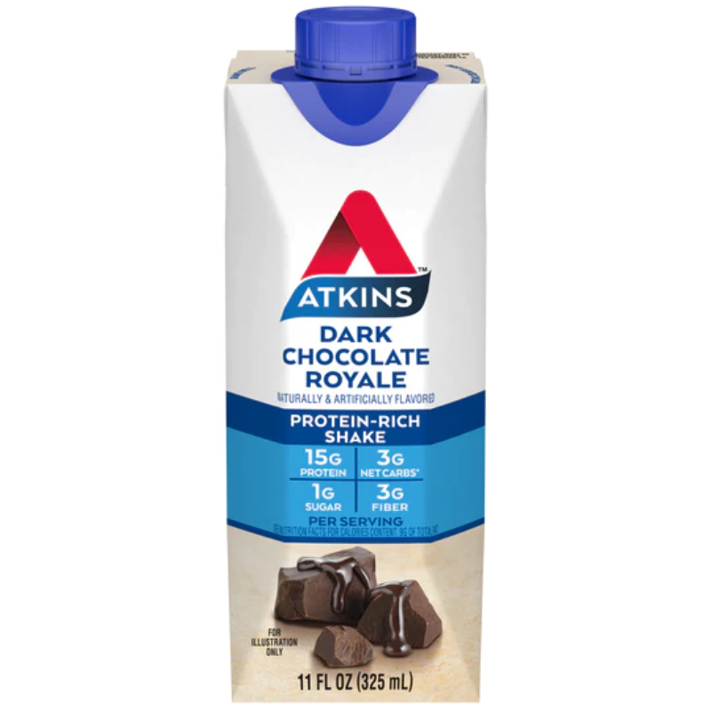 Atkins - Dark Chocolate Royale Shake - 4 Packs