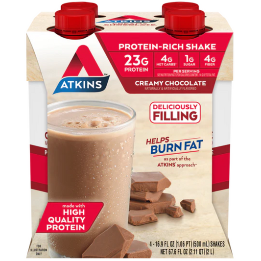 Atkins - Creamy Chocolate Shake - 4 Packs