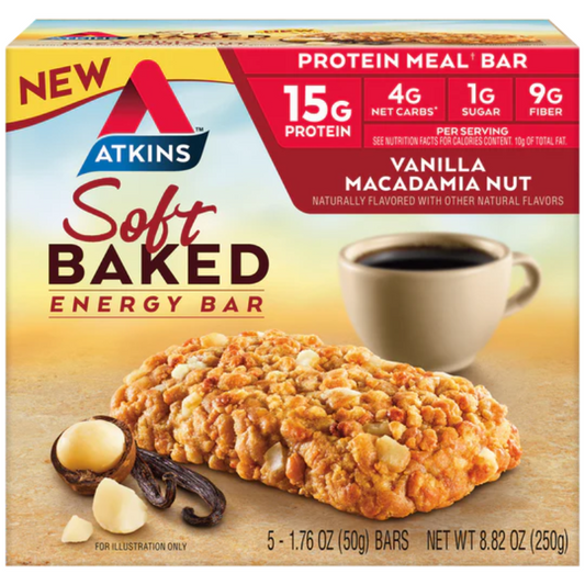 Atkins - Soft Baked Energy Bar - 5ct