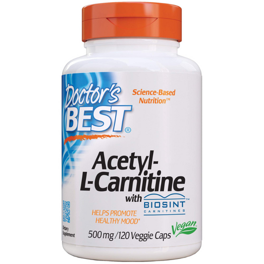 Doctor's Best - Acetyl-L-Carnitine with Biosint Carnitines