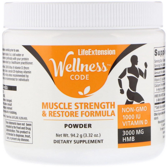 Life Extension - Wellness Code Muscle Strength & Restore Formula