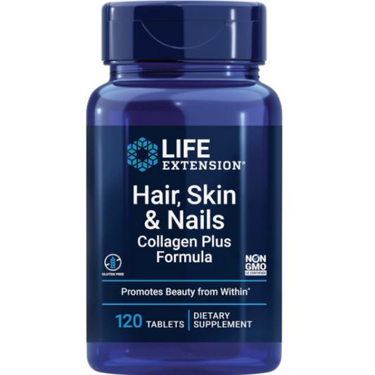 Life Extension - Hair, Skin & Nails Collagen Plus Formula