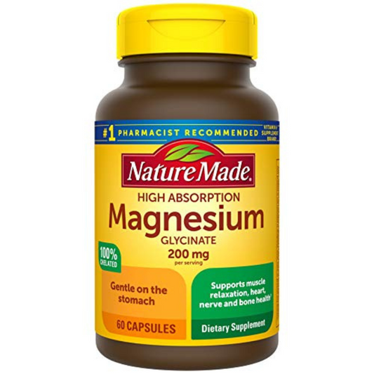 Nature Made - Magnesium Glycinate 200mg