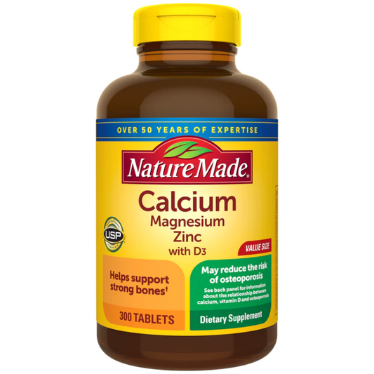 Nature Made - Calcium Magnesium Zinc with D3