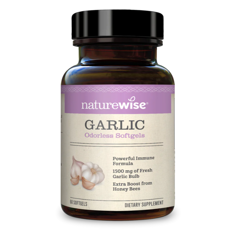 NatureWise - Garlic Odorless Softgels 1500mg